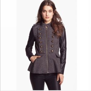 BCBG Military Peplum Jacket